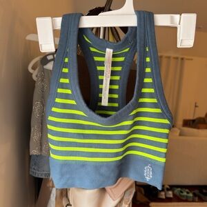 Free People Go To stripped bra